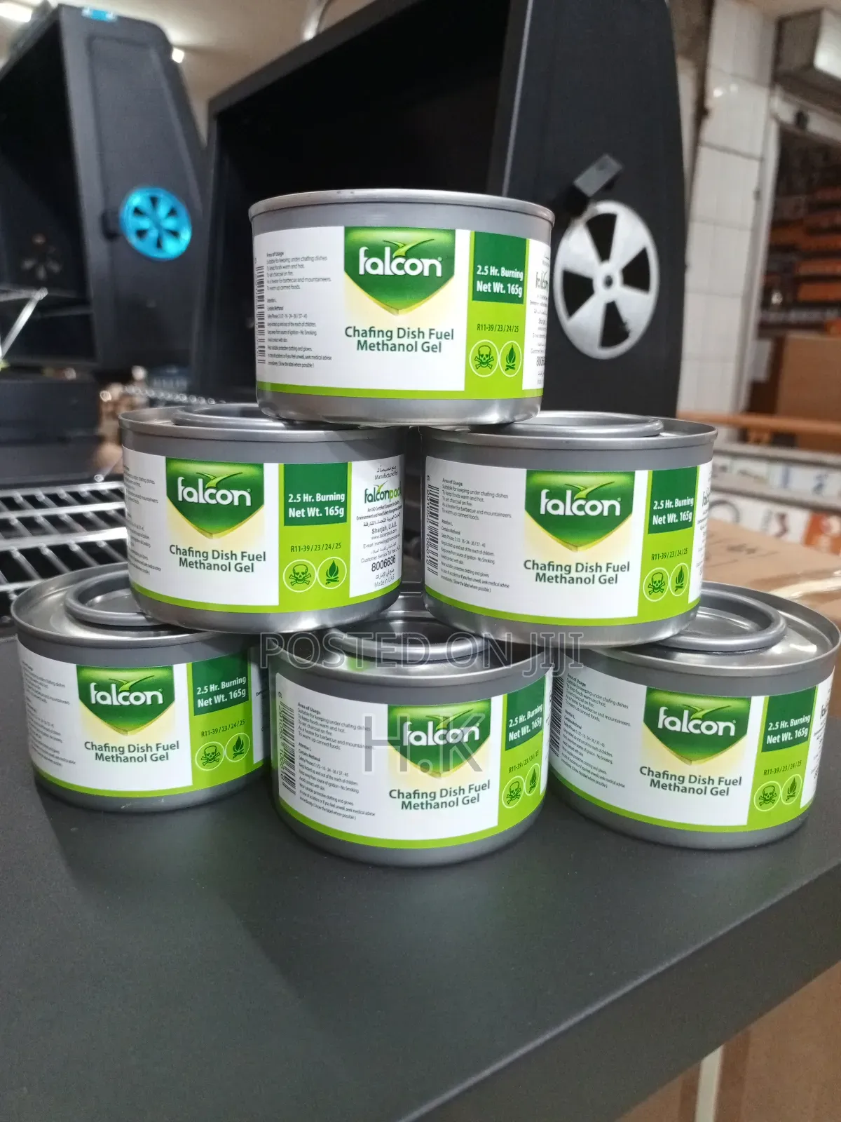 Falcon Methanol Gel Chafing Dish Fuel - 6pcs