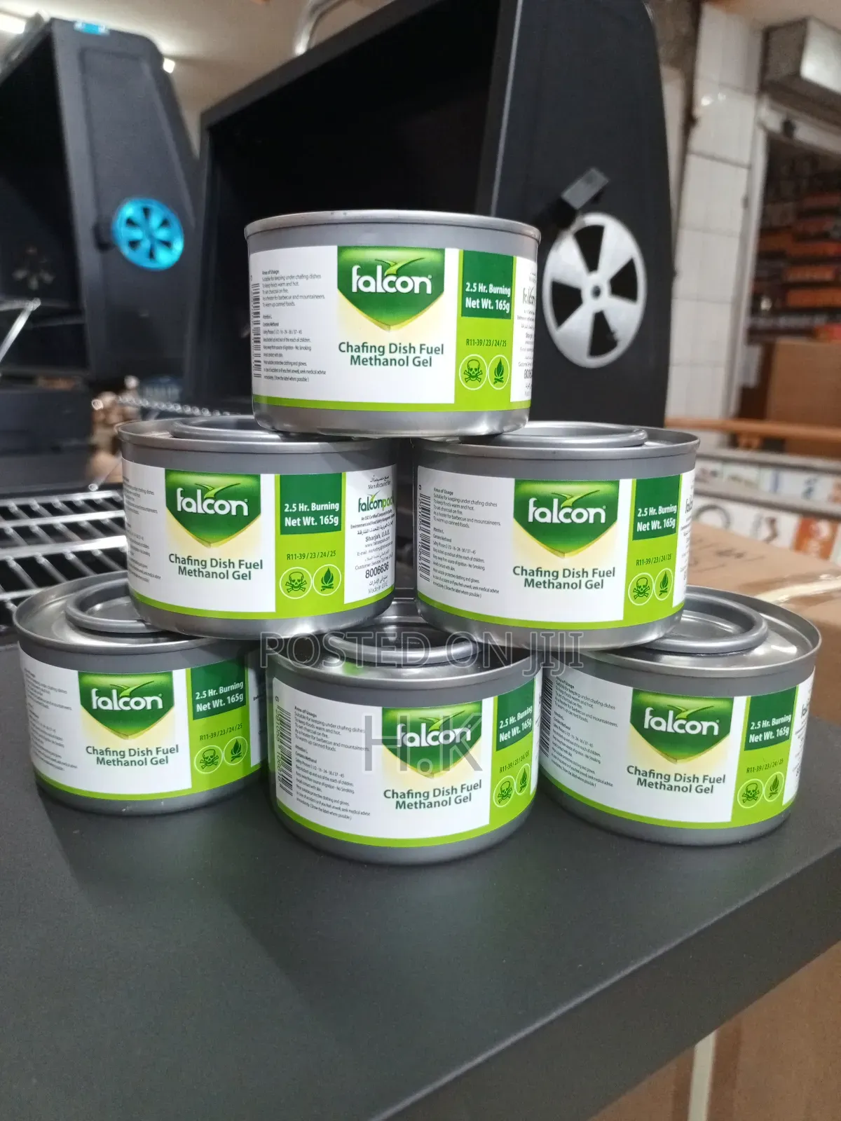 Falcon Methanol Gel Chafing Dish Fuel - 6pcs