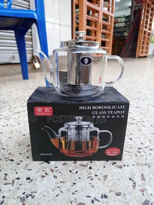Dizhi High Borosilicate Glass Teapot, Model Hyh-Za1 800ml Capacity.