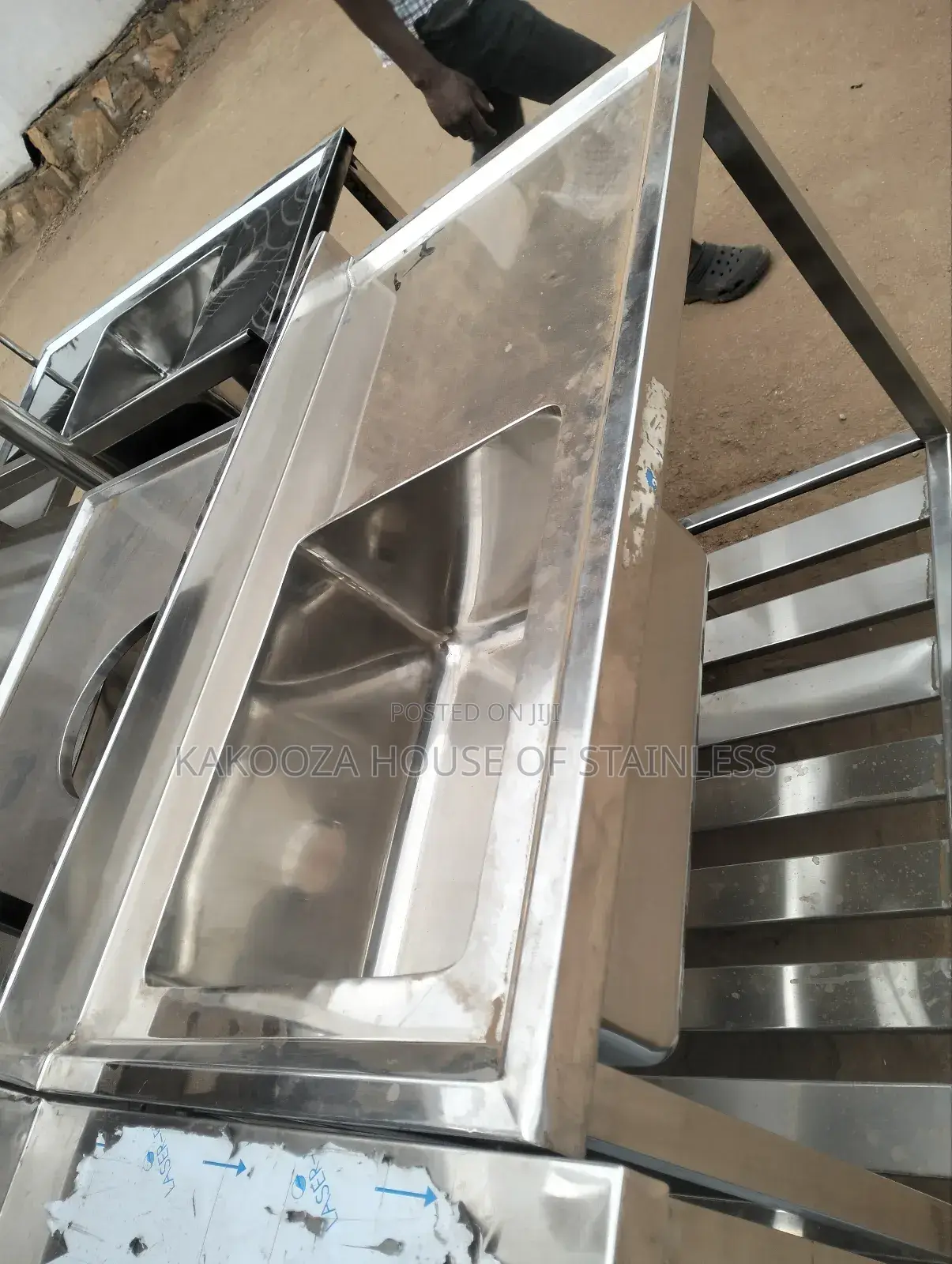 Commercial Stainless Steel Sink Single