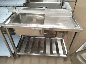 Commercial Stainless Steel Sink Single