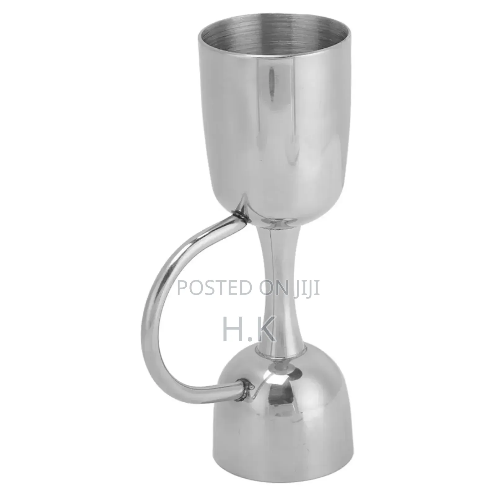 Stainless Steel Bar Jigger With a Handle