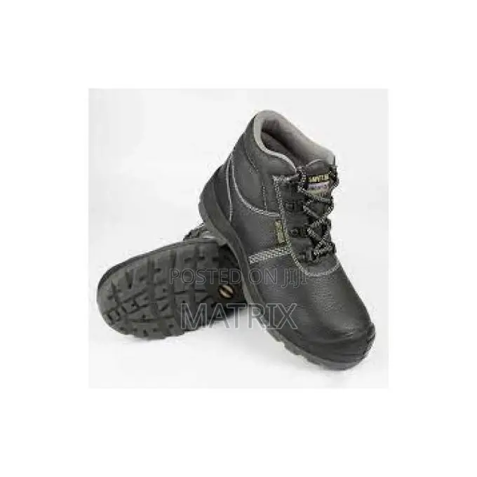 Safety Jogger Safety Boots With Steel Toe Inside - Black