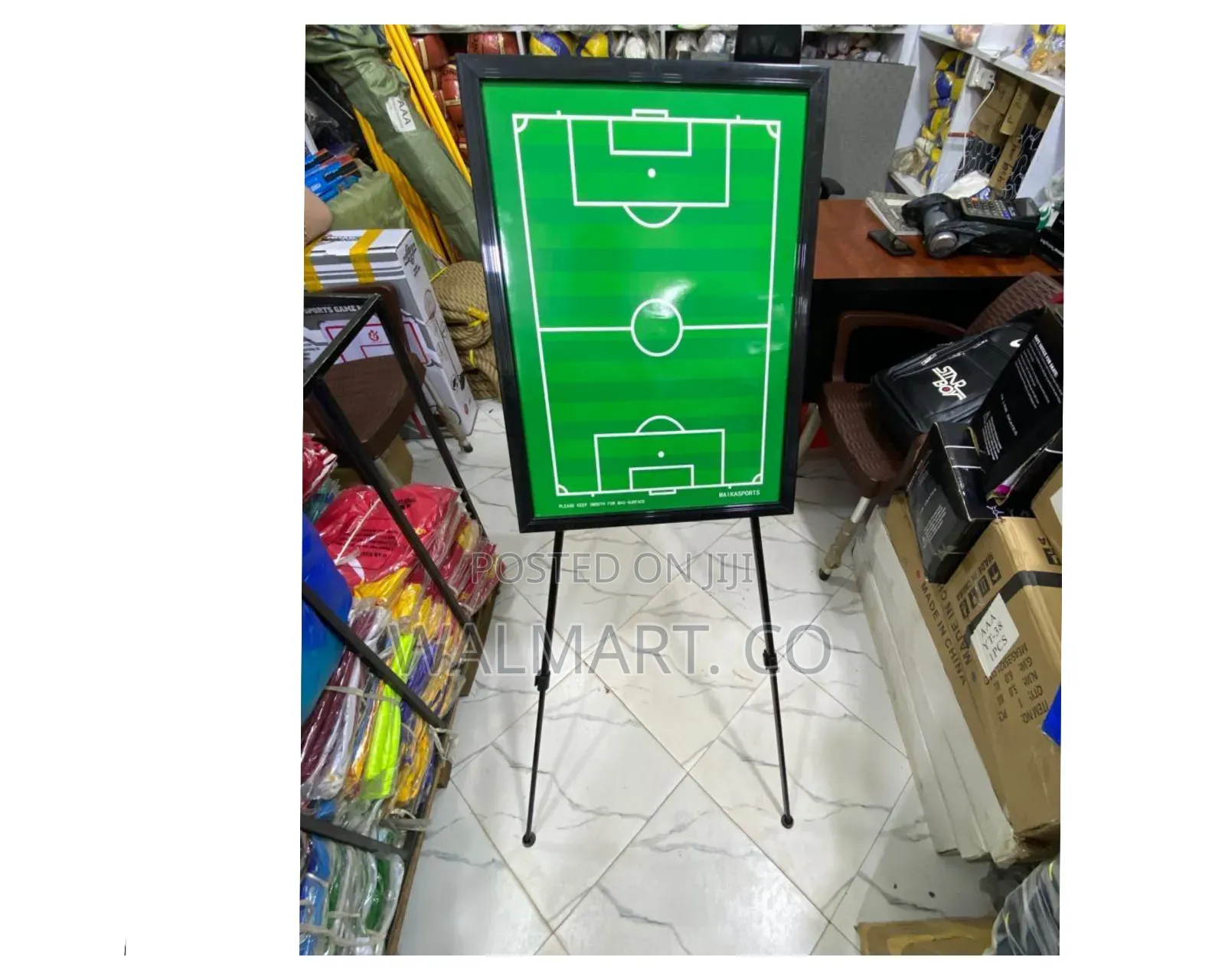 Football Tactical Board With Stand