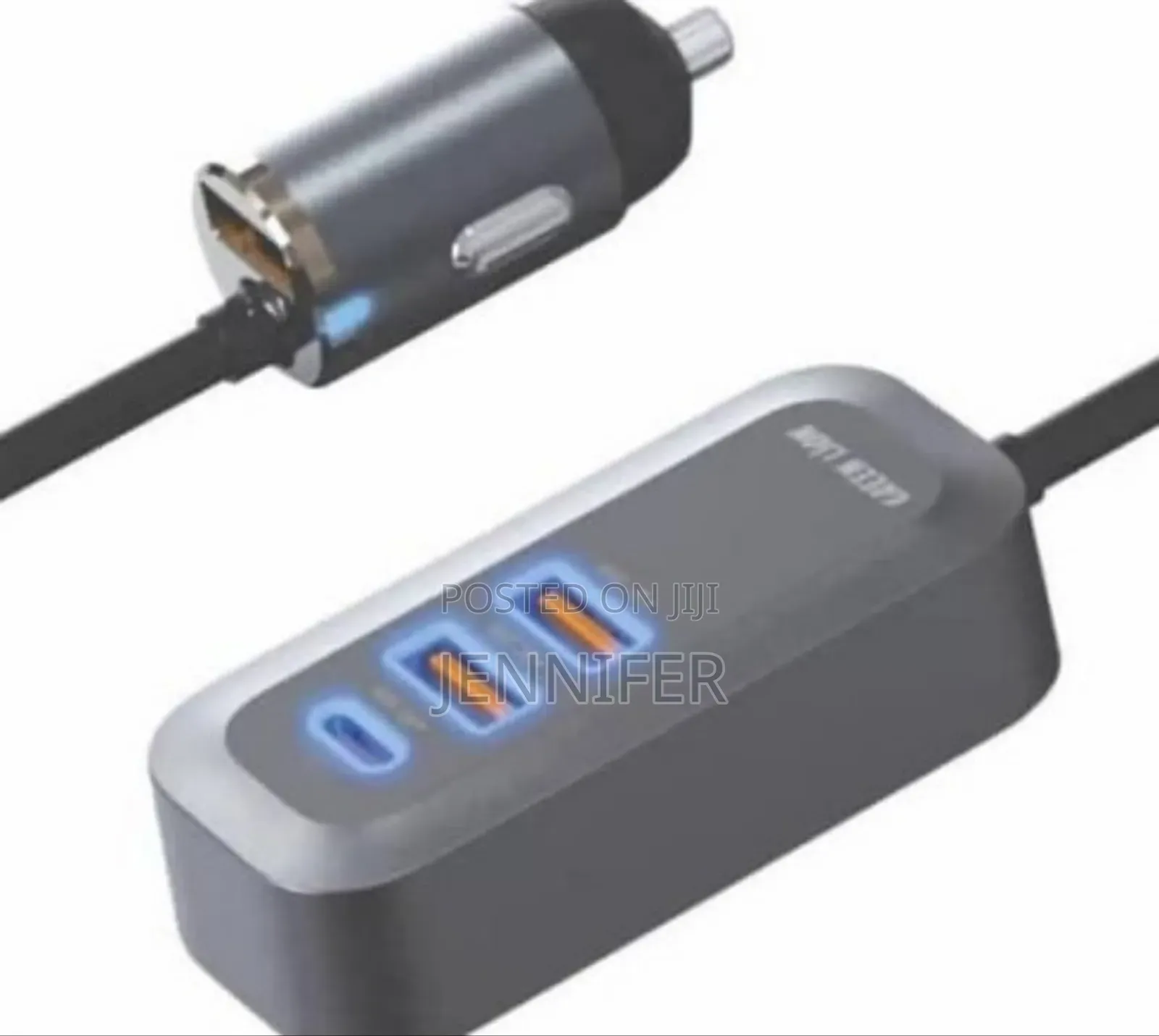 Green Lion Triple Qc Pd 100w Car Charger