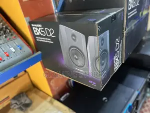 M-Audio Bx5 Studio Monitors in a Pair of Two Pieces.