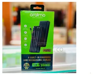 Oraimo Fast Charging Powerbank 20000mah