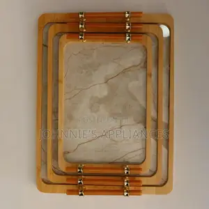 Bambo Wooden Square Shape Trays