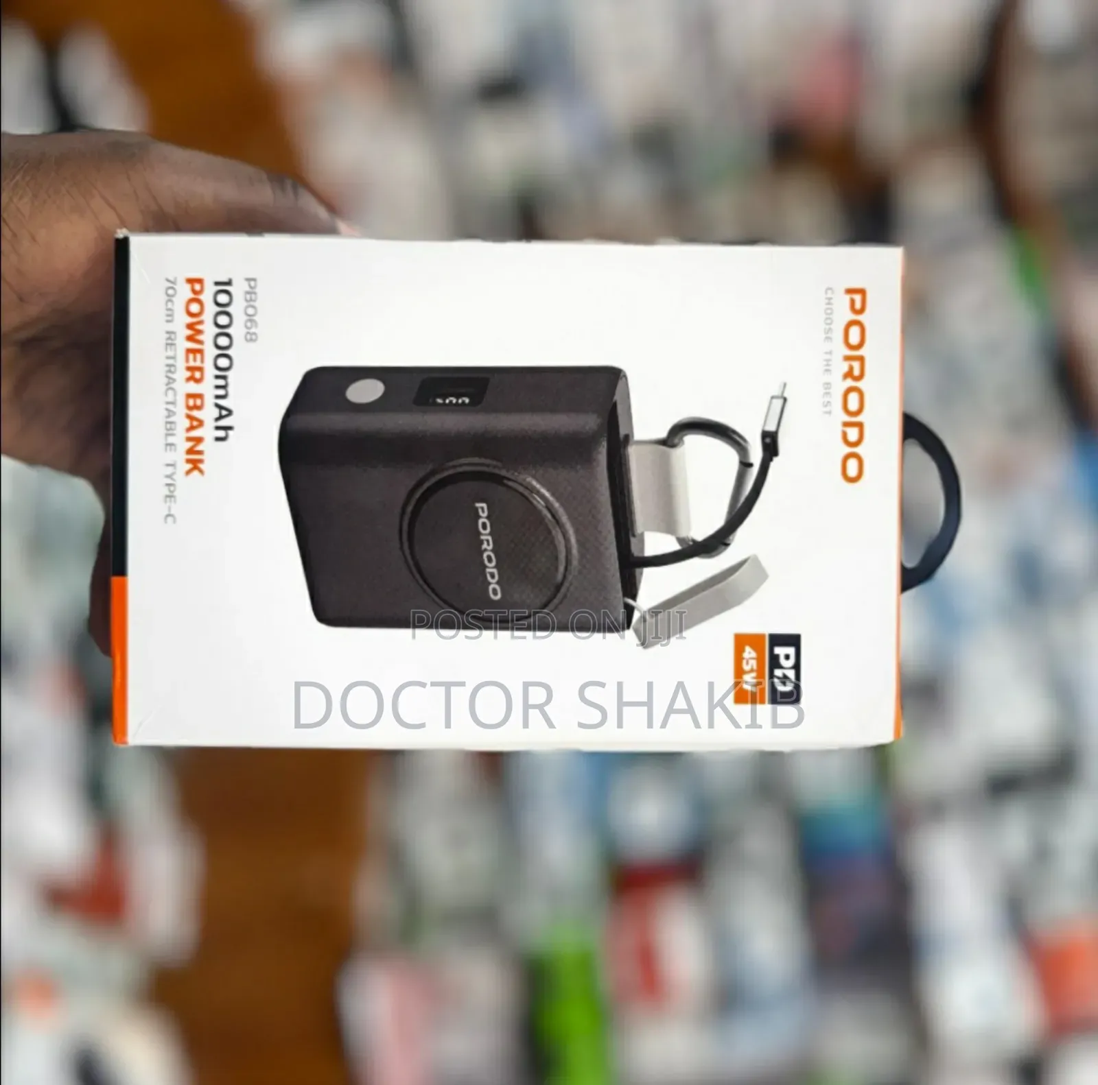 Brand New Porodo 10,000mah 45w Pb068