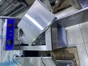 16l Electric Commercial Deep Fryer With Drainage Tap Storage Bin