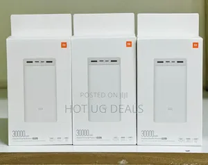 Xiaomi 30000mah Fast Charge Power Bank With Usb-a, Usb-c