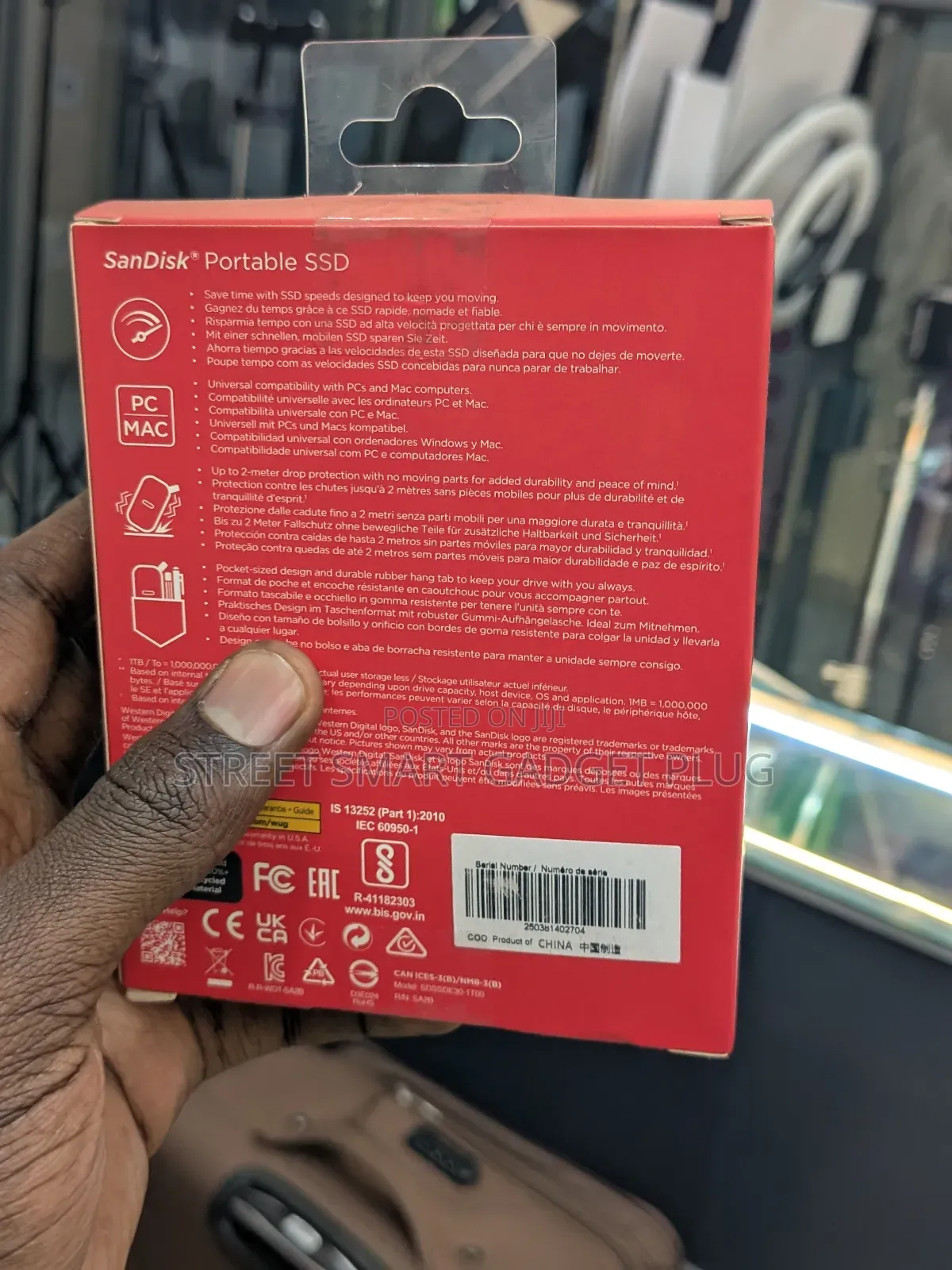 Portable SSD 480gb