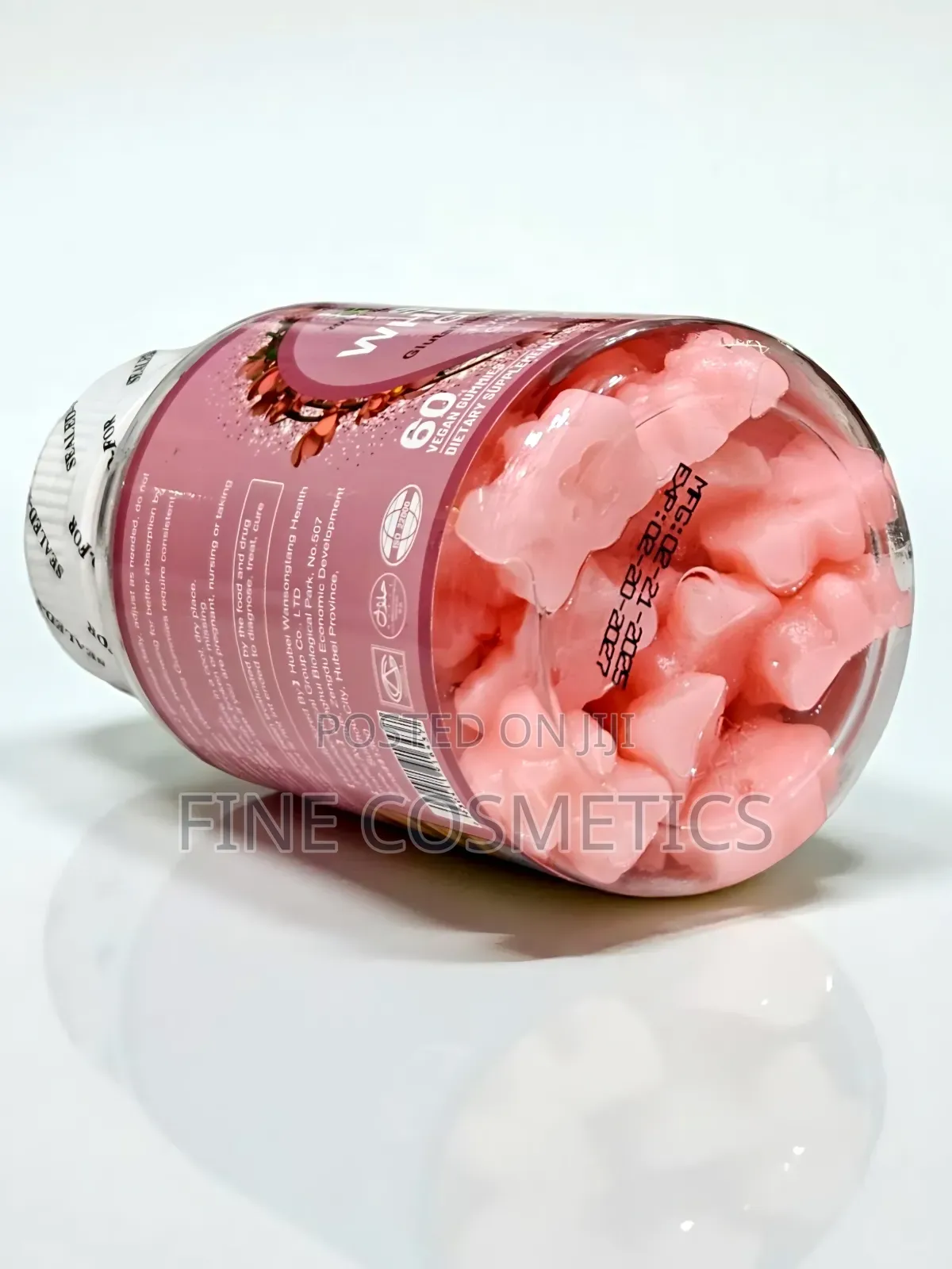 Wholesale Skin Whitening Gummies With Glutathione, Collagen and Biotin