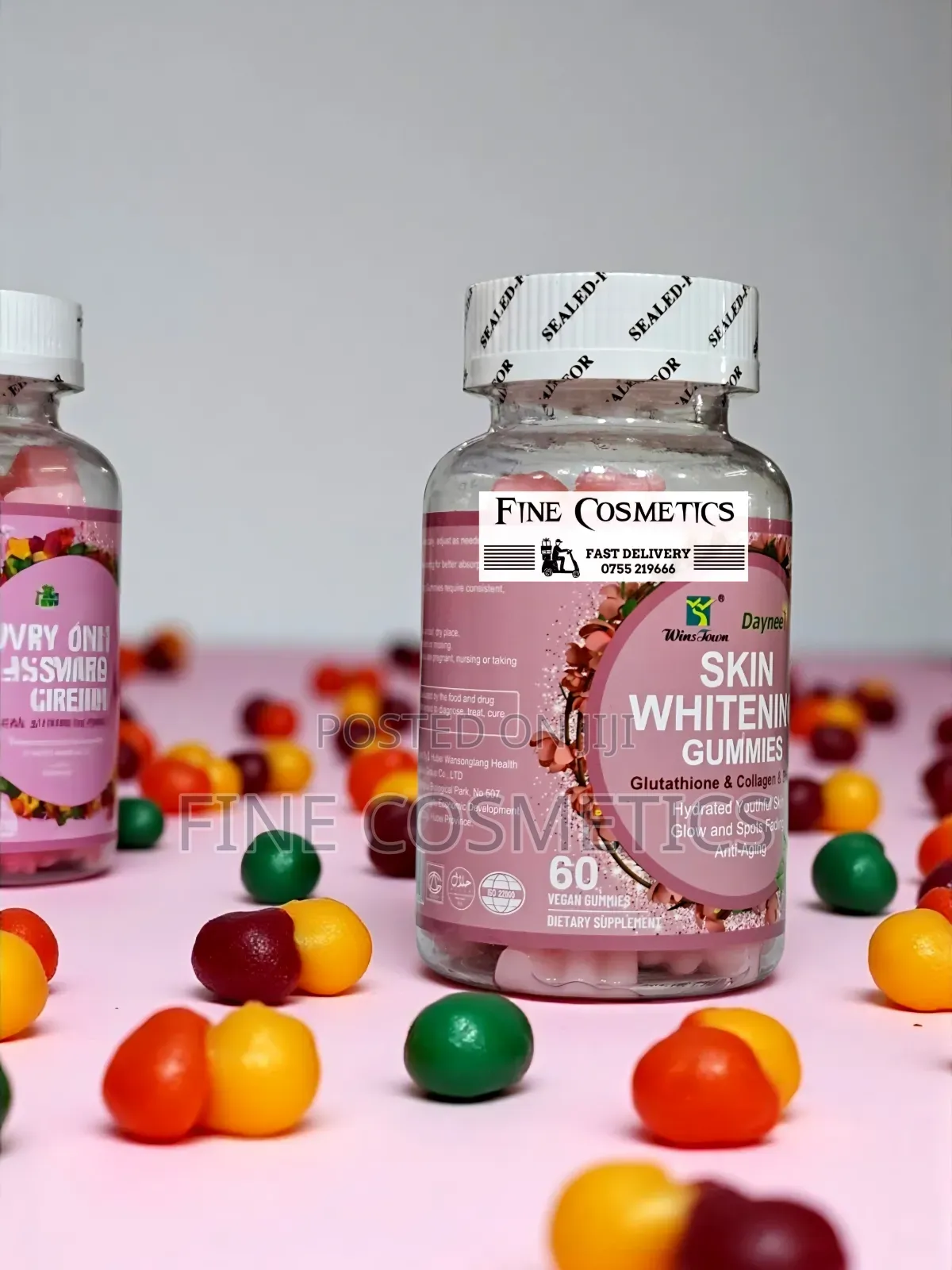 Wholesale Skin Whitening Gummies With Glutathione, Collagen and Biotin