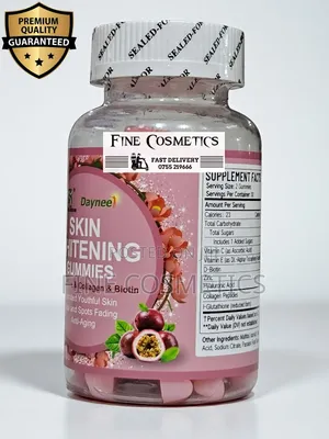 Wholesale Skin Whitening Gummies With Glutathione, Collagen and Biotin