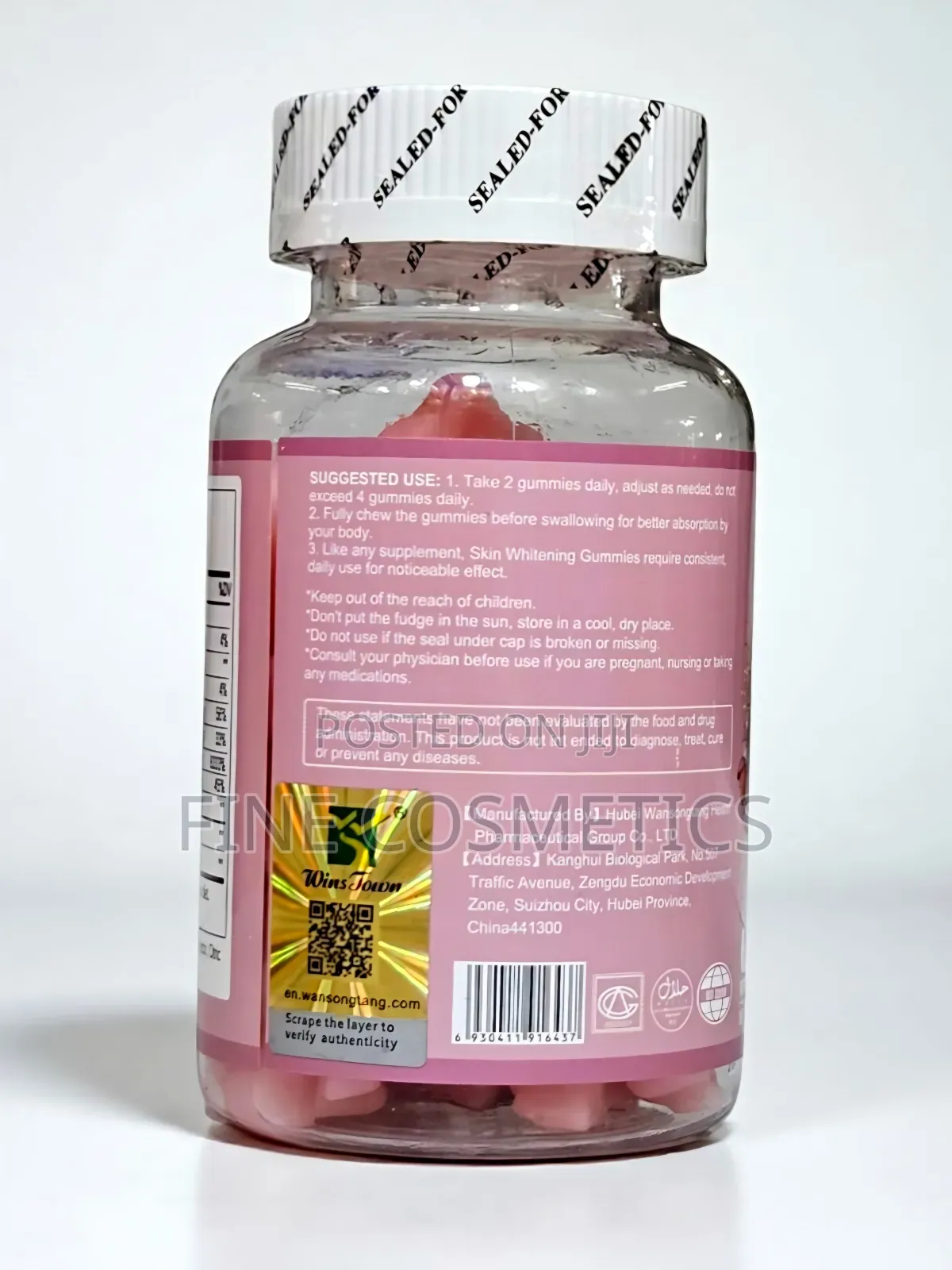 Wholesale Skin Whitening Gummies With Glutathione, Collagen and Biotin