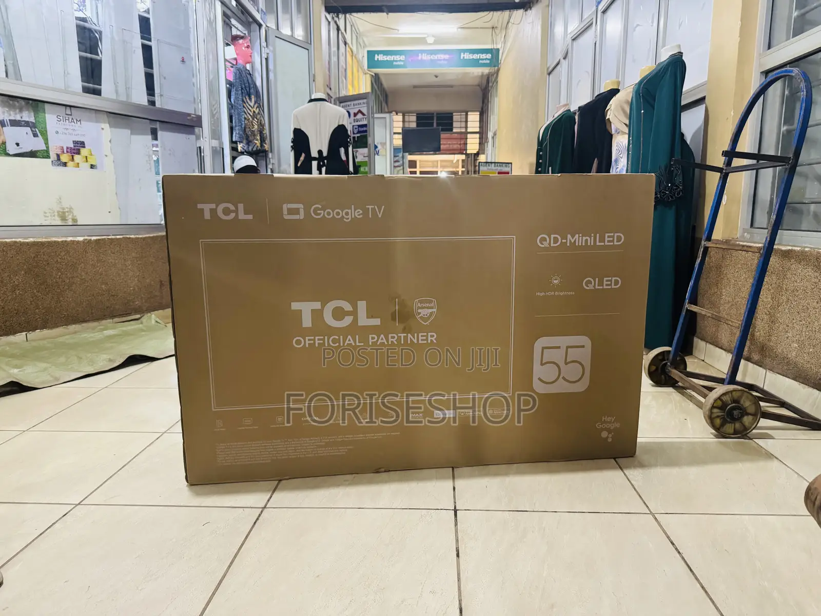 TCL 55inch Premium Qd-Miniled Tv