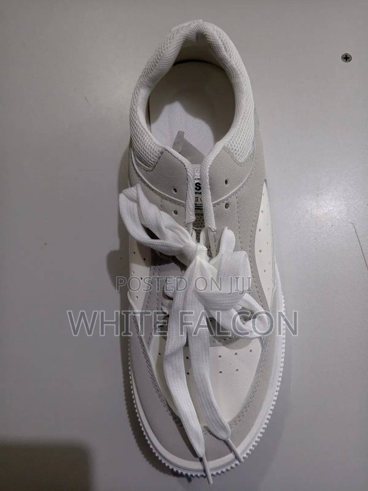 Skateboard Sneakers Thick Sole High Stable Sneakers-White