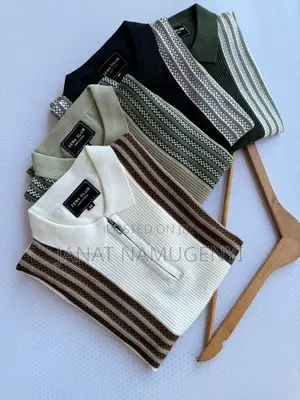 Knitted Stripped Design Tshirts