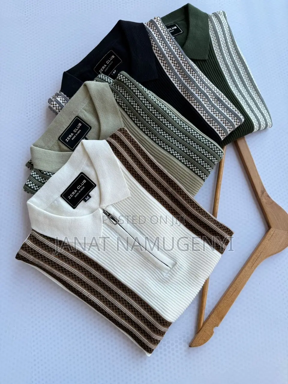 Knitted Stripped Design Tshirts