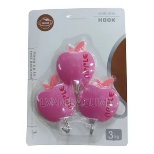 Different Designs Adhesive Wall Sticky Hooks - 4 in a Pack