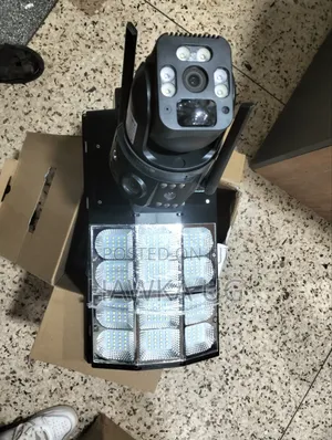 Dual Lense Solar Lighting Camera