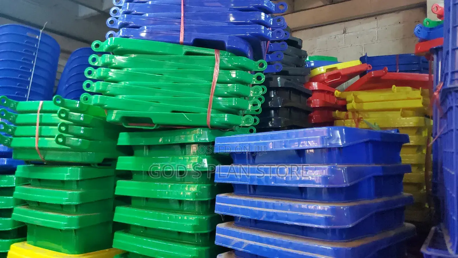 Trash Bin/Dust Bins Plastic 120litres All Colors