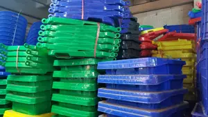 Trash Bin/Dust Bins Plastic 120litres All Colors