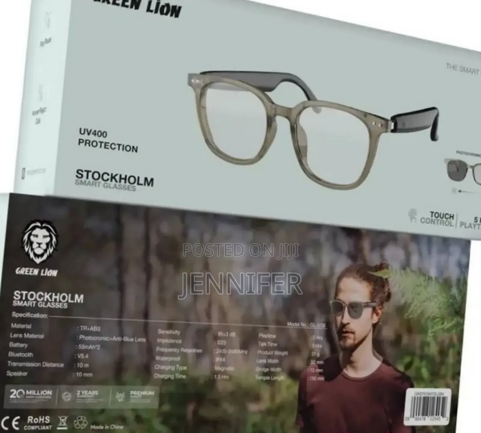 Green Lion Stockholm Smart Glasses