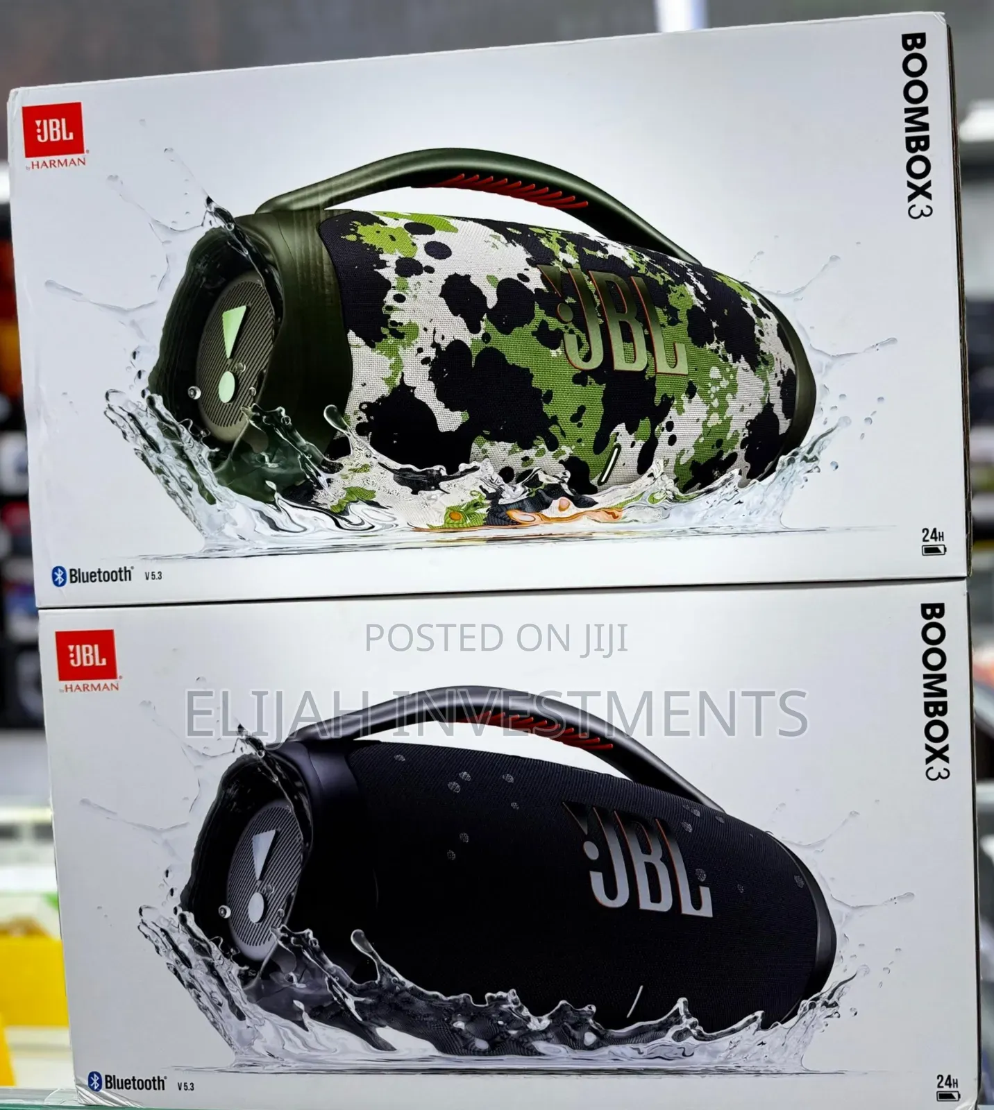 JBL Boombox 3 Portable Bluetooth Speaker