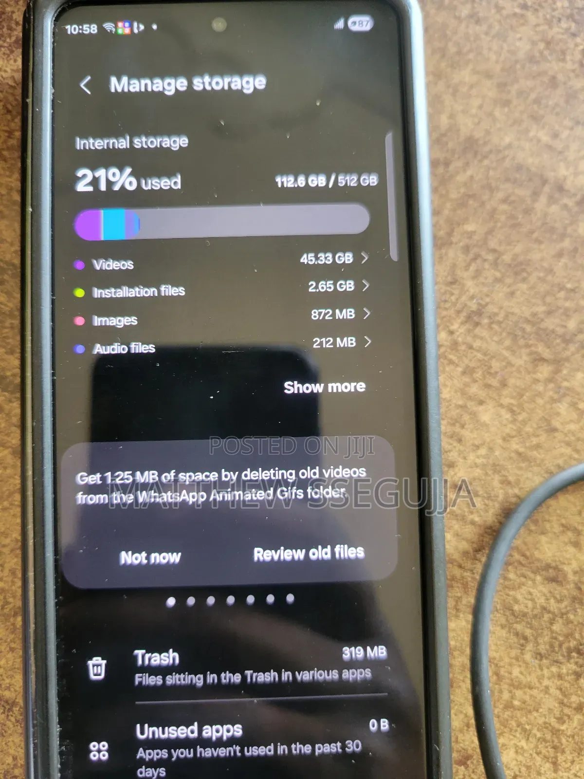 Samsung Galaxy Fold 512 GB Black