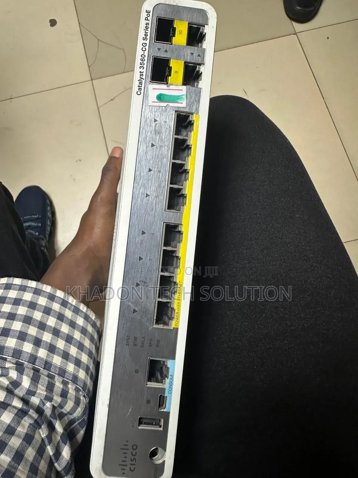 Catalyst 3560-Cg Series Poe or Cisco Catalyst Ws-C3560c-8pc-S