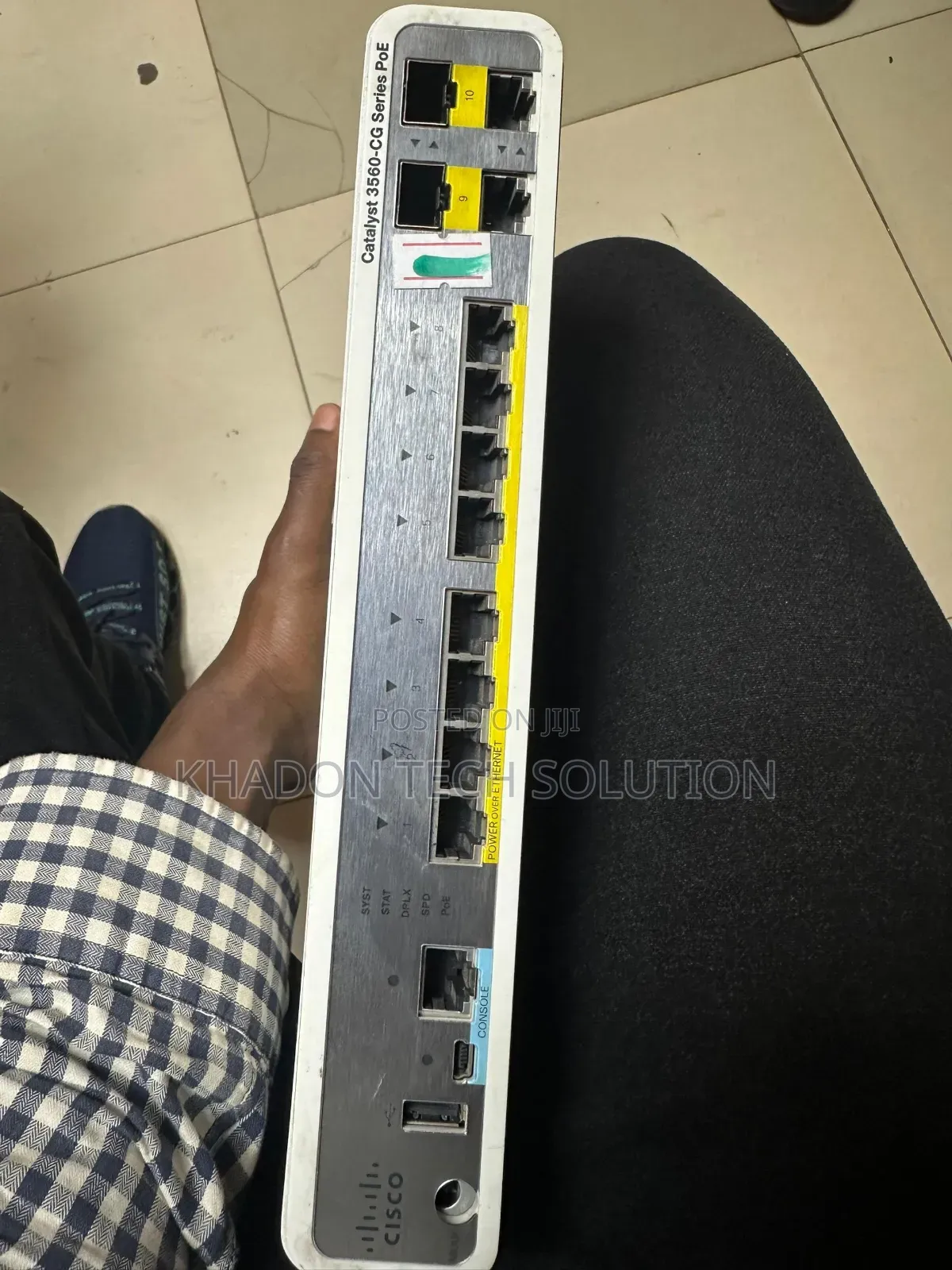Catalyst 3560-Cg Series Poe or Cisco Catalyst Ws-C3560c-8pc-S