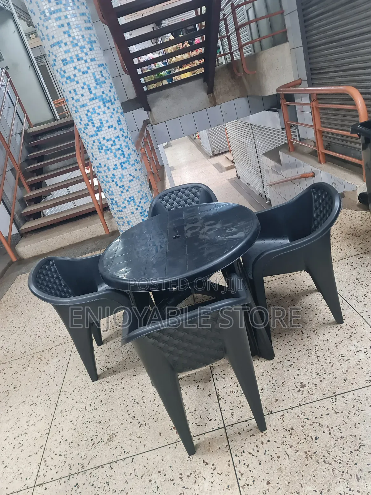 Garden Plastic Sofa Chairs and Table Set Brand New