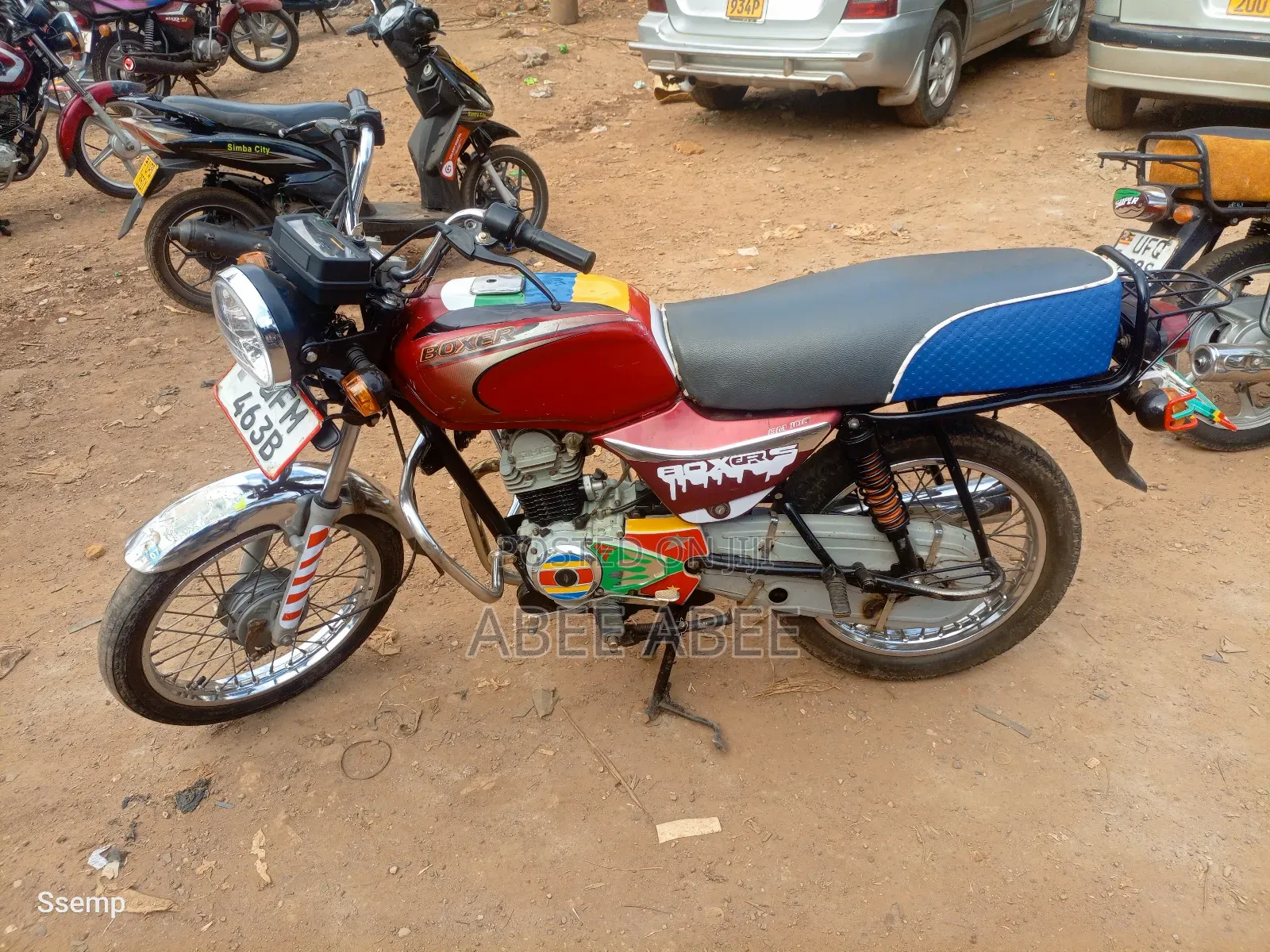 Bajaj Boxer 100 2024 Red