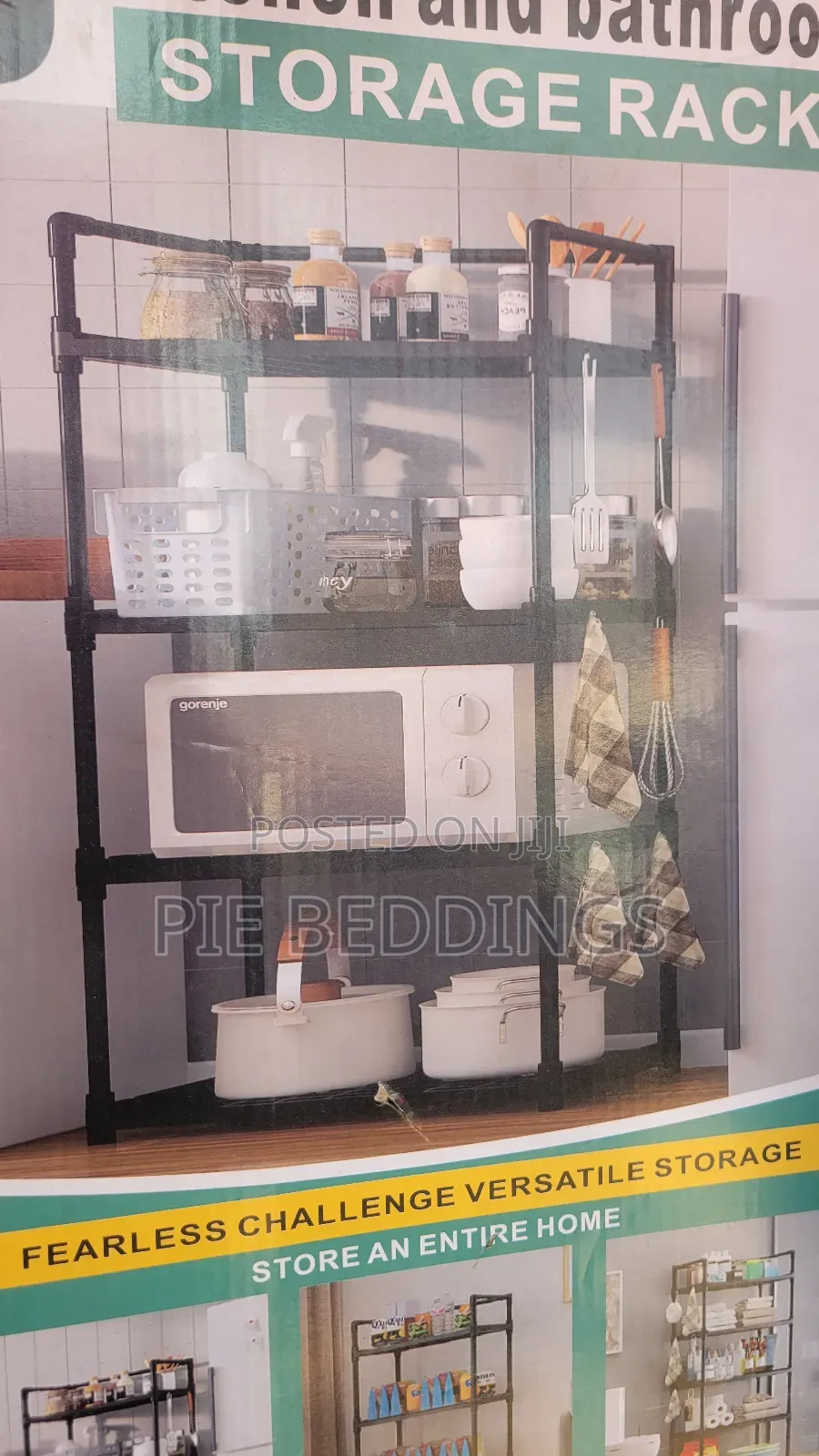 New Kitchen And Bathroom Storage Rack
