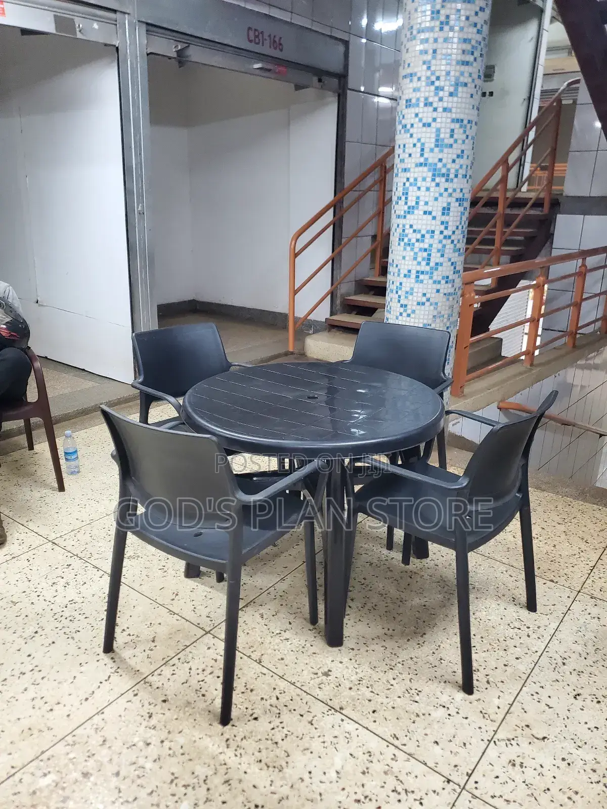 Imported Plastic Table and Chairs Set