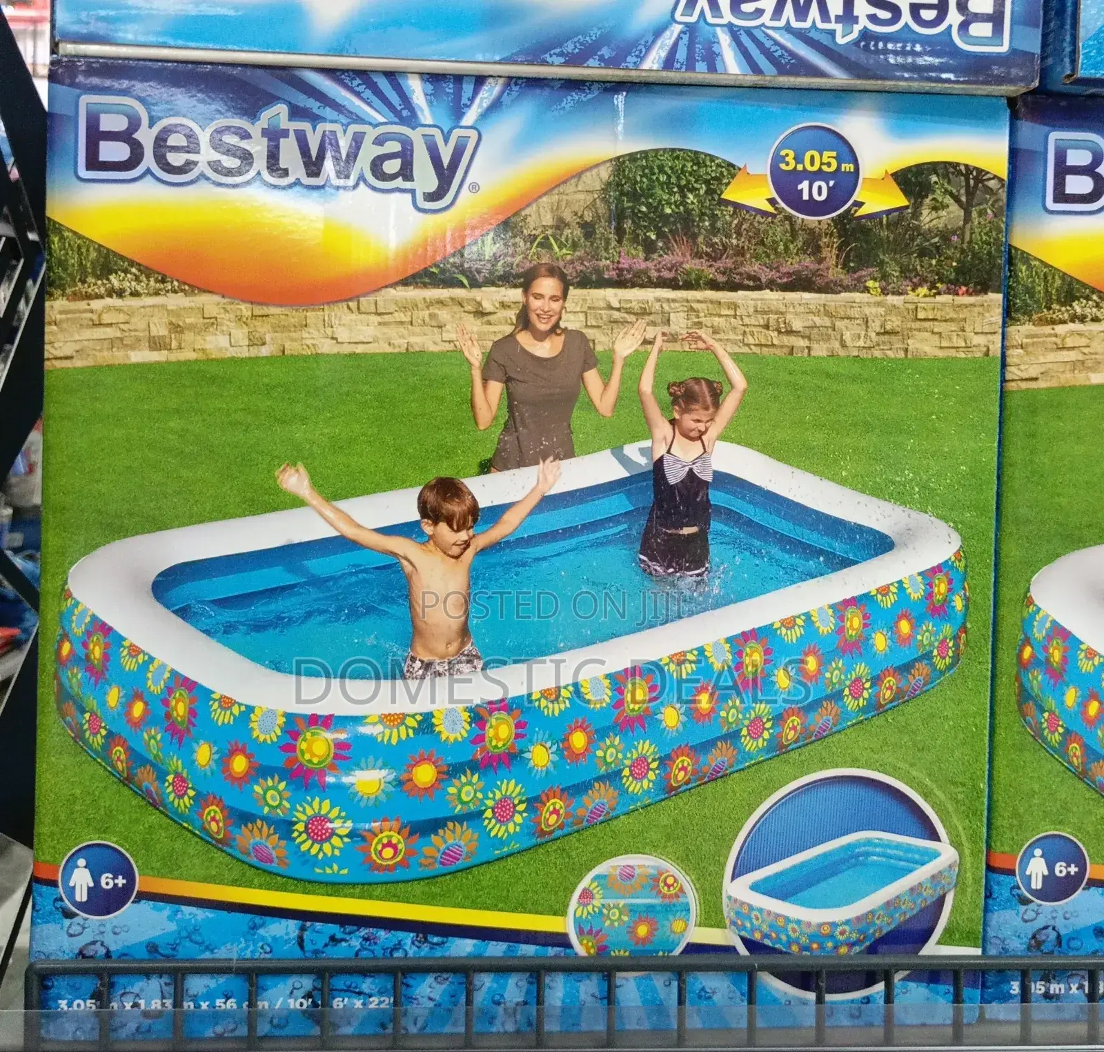 Bestway 3.0m X 1.83m Inflatable Air Swimming Pool