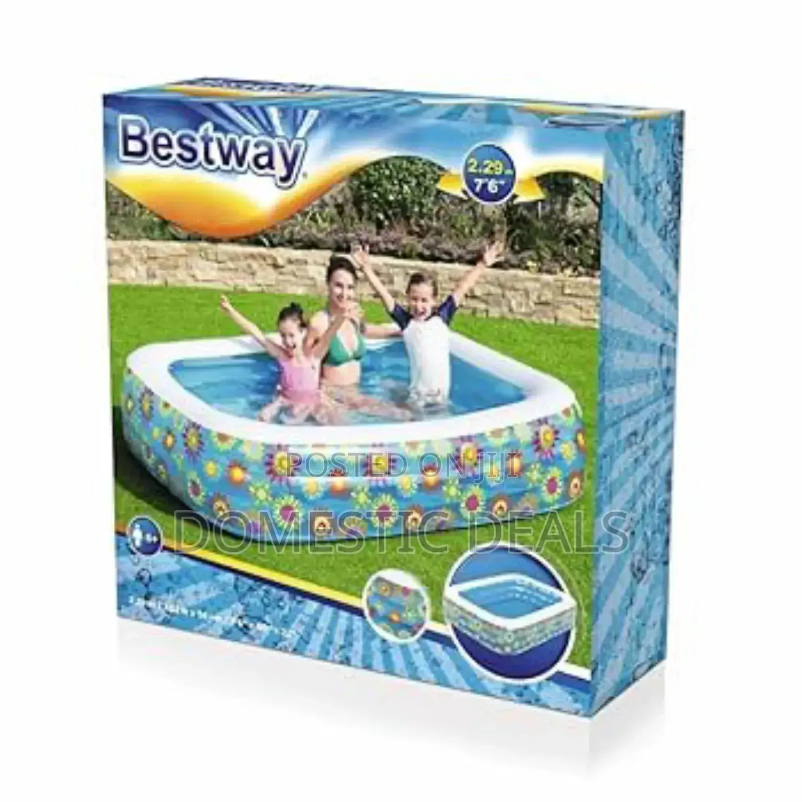 Inflatable Swimming Pool 2.29*1.52m
