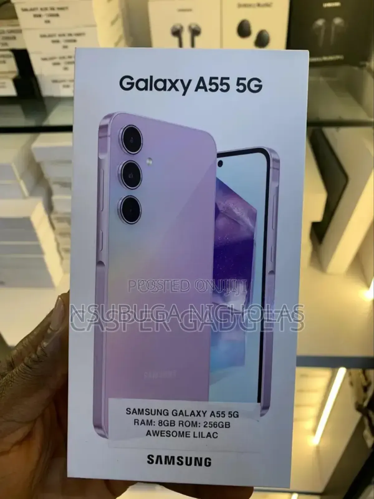 New Samsung Galaxy A55 256 GB Purple