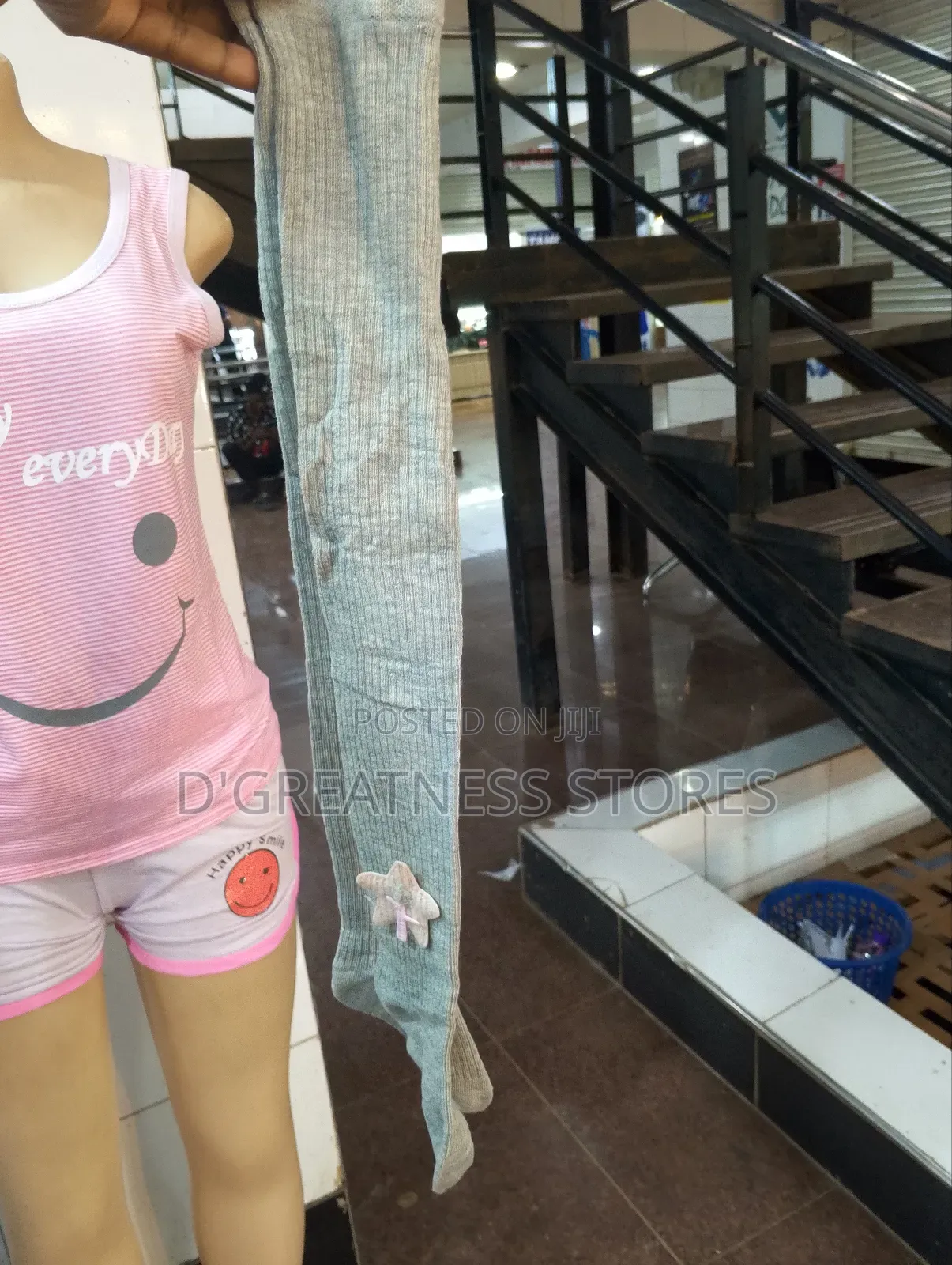 Girls Colored Body Socks( 2yrs --10yrs )