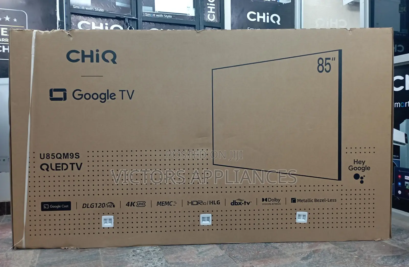 Chiq 75inches Google Smart Tv