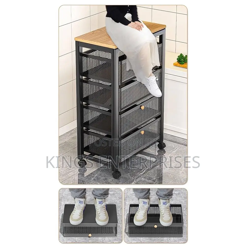 5-Layer Kitchen Storage Cart
