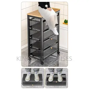 5-Layer Kitchen Storage Cart