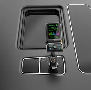 Porodo Dual Port Car Charger Fm Transmitter