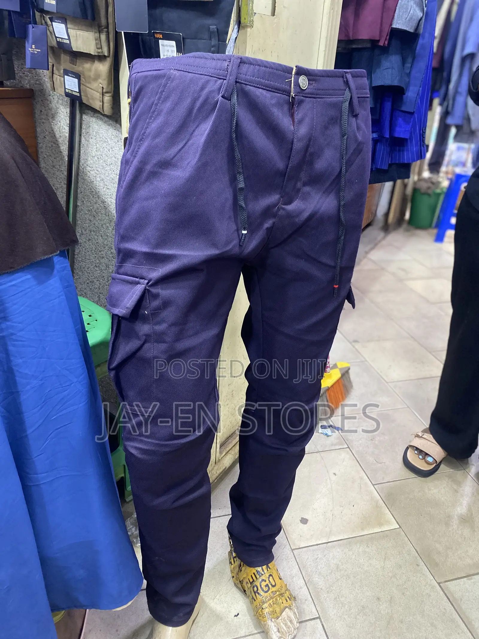 Pure Cotton Cargo Pants