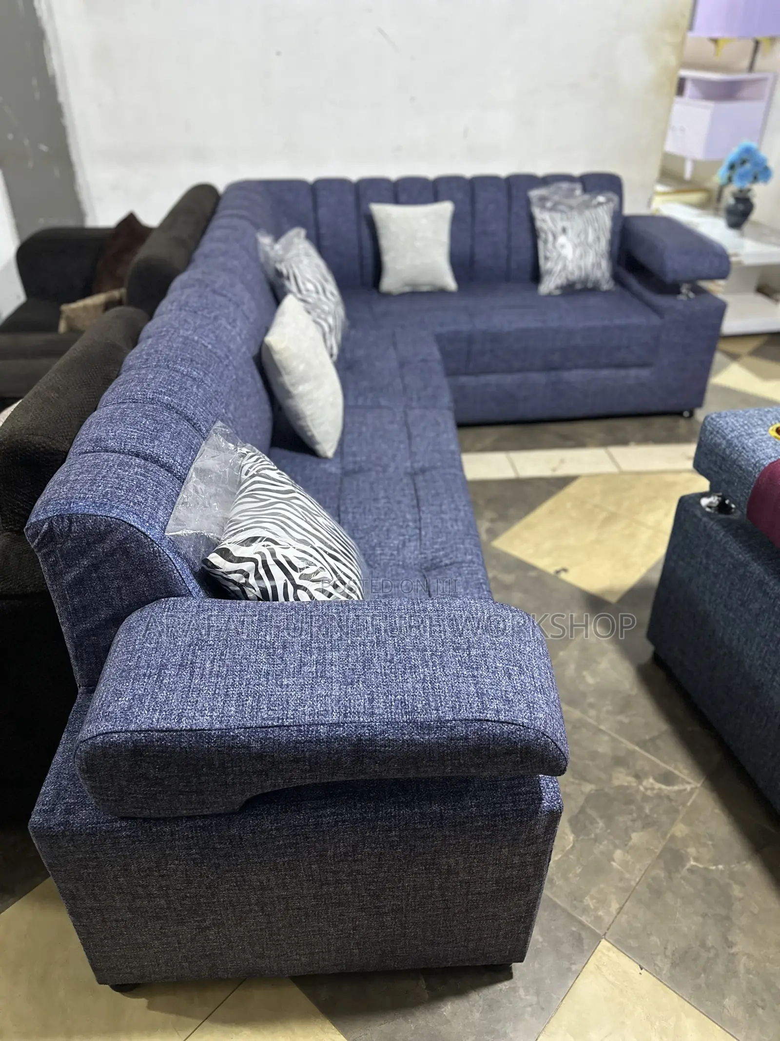 Modern Mini L Shape Sofa
