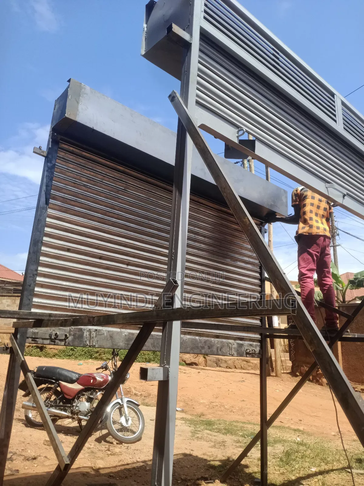 10x8 Rolling Shutter Doors