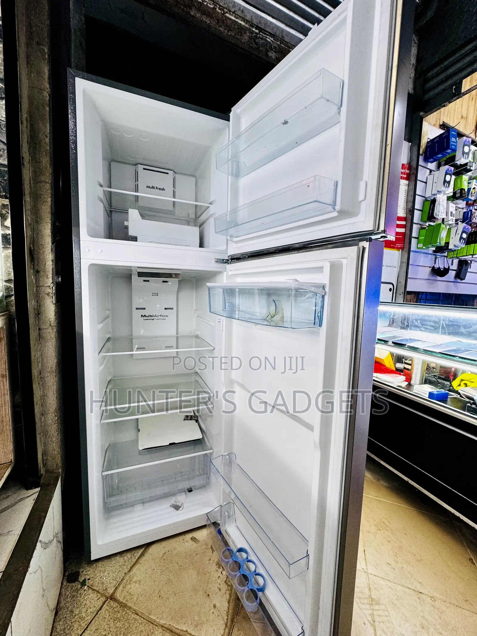 Pixiel 358-Litres Double Door Frost Free Refrigerator Water Dispenser