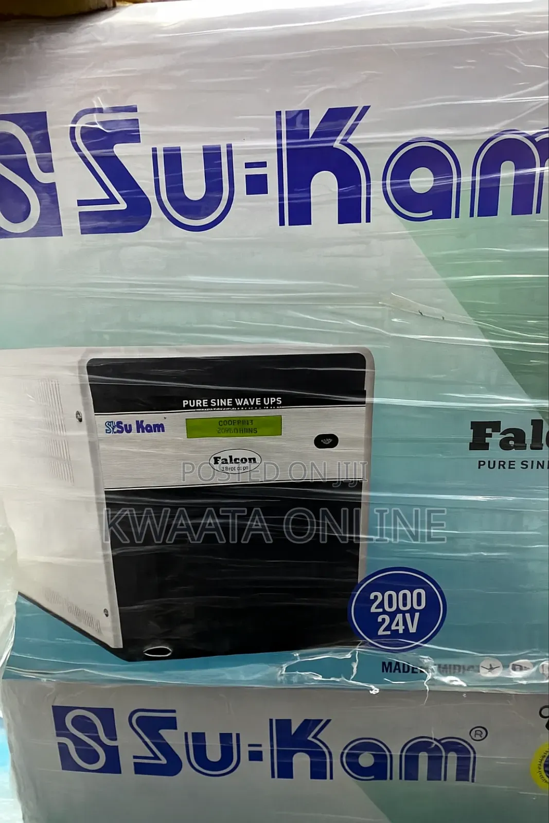 Su-Kam 2000va 24v Falcon+ Pure Sine Wave Ups Inverter; Digital Display
